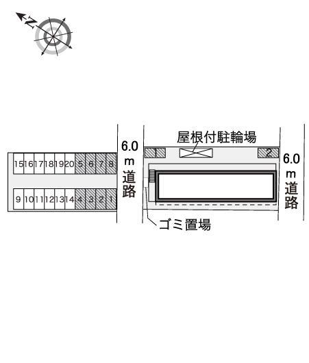 エクセラン(30221)の駐車配置図