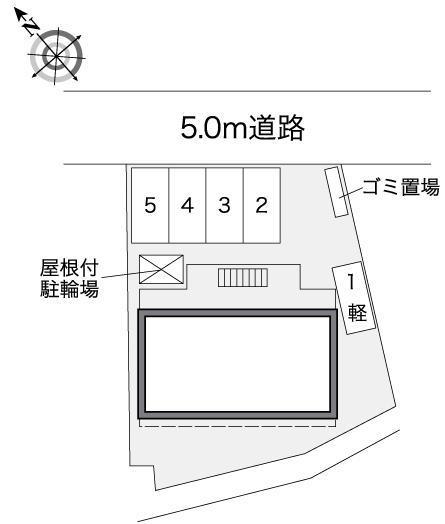 大原市場(37479)の駐車配置図
