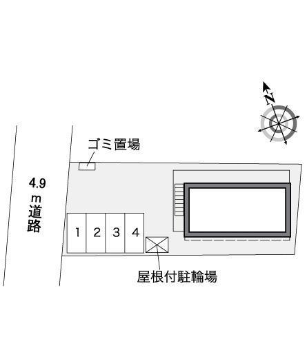 沖ノ庭(36390)の駐車配置図