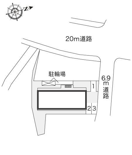 シャローム(20841)の駐車配置図
