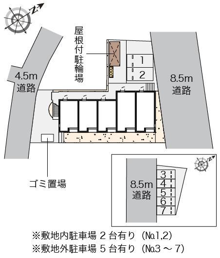 プランドール(52742)の駐車配置図
