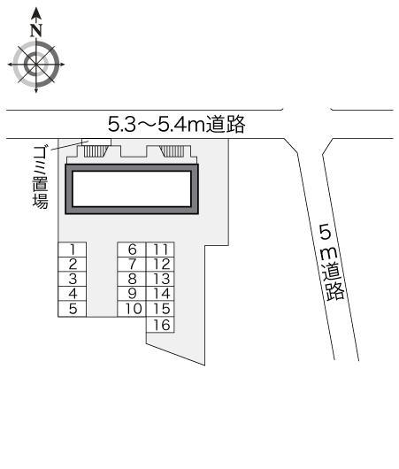 ステラ(12909)の駐車配置図