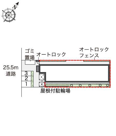 アザレア(43856)の駐車配置図