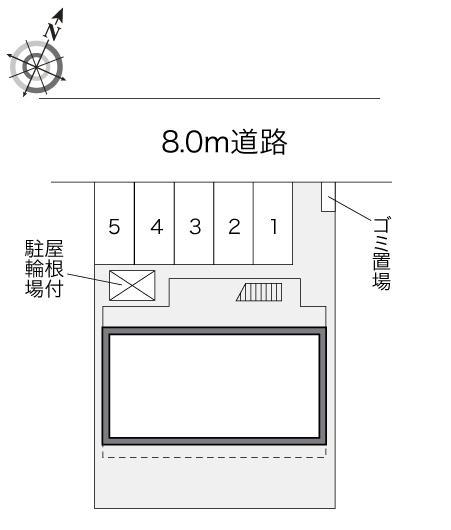 高取(24458)の駐車配置図