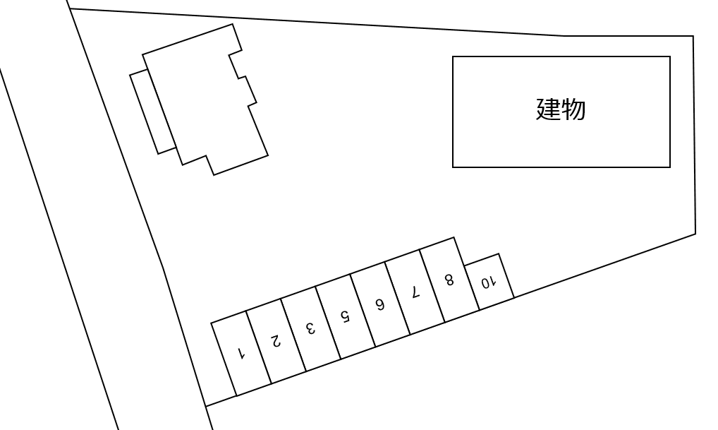 シェル ド ルイールの駐車配置図