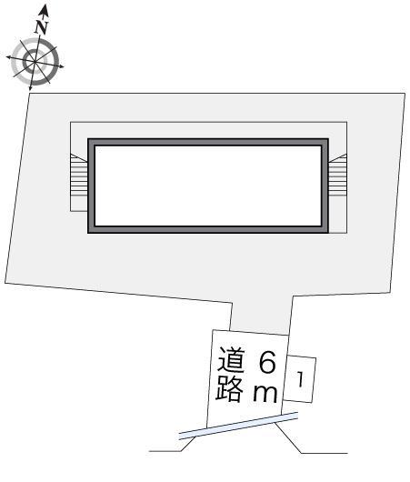 ＦＬＯＷＥＲＨＩＬＬⅡ(13573)の駐車配置図