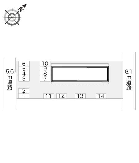 ＢｉｇＢａｇ(10184)の駐車配置図