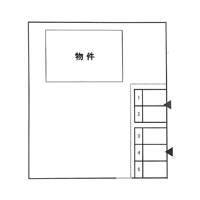 ２７２０駐車場の駐車配置図