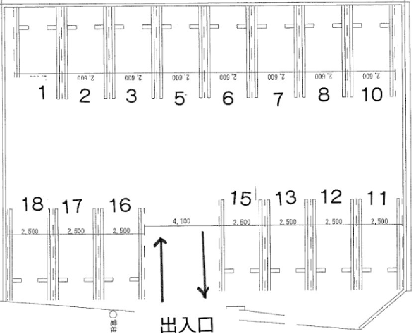P365の駐車配置図