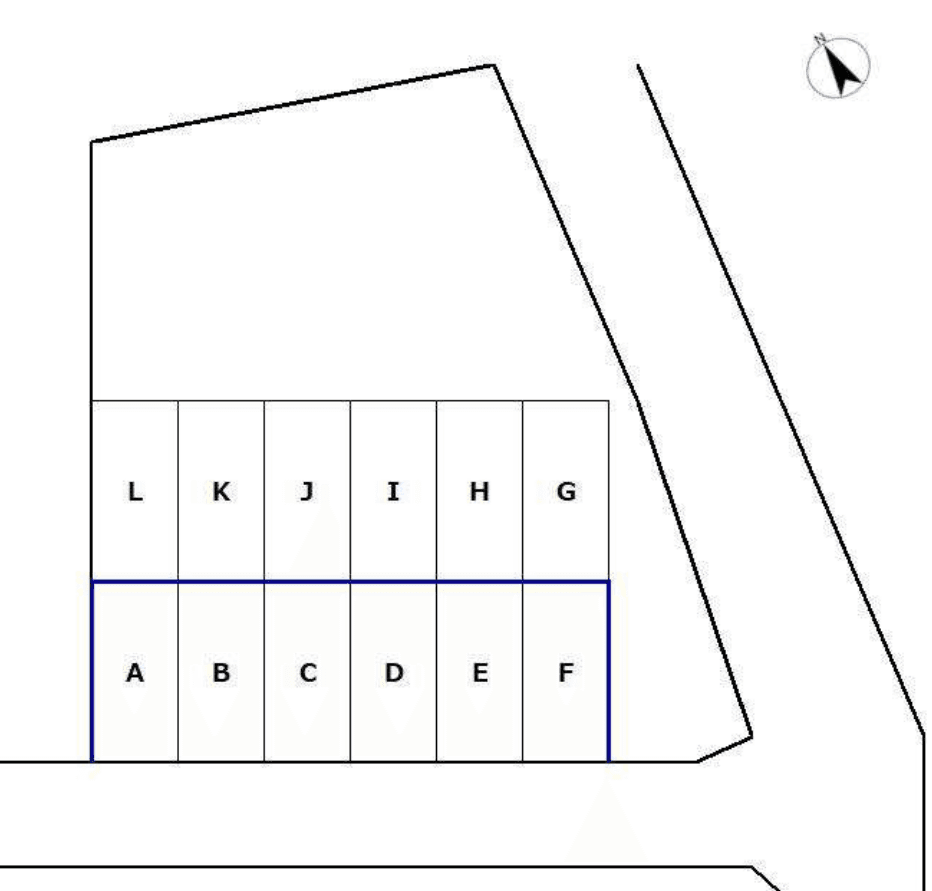 積志町1785駐車場の駐車配置図
