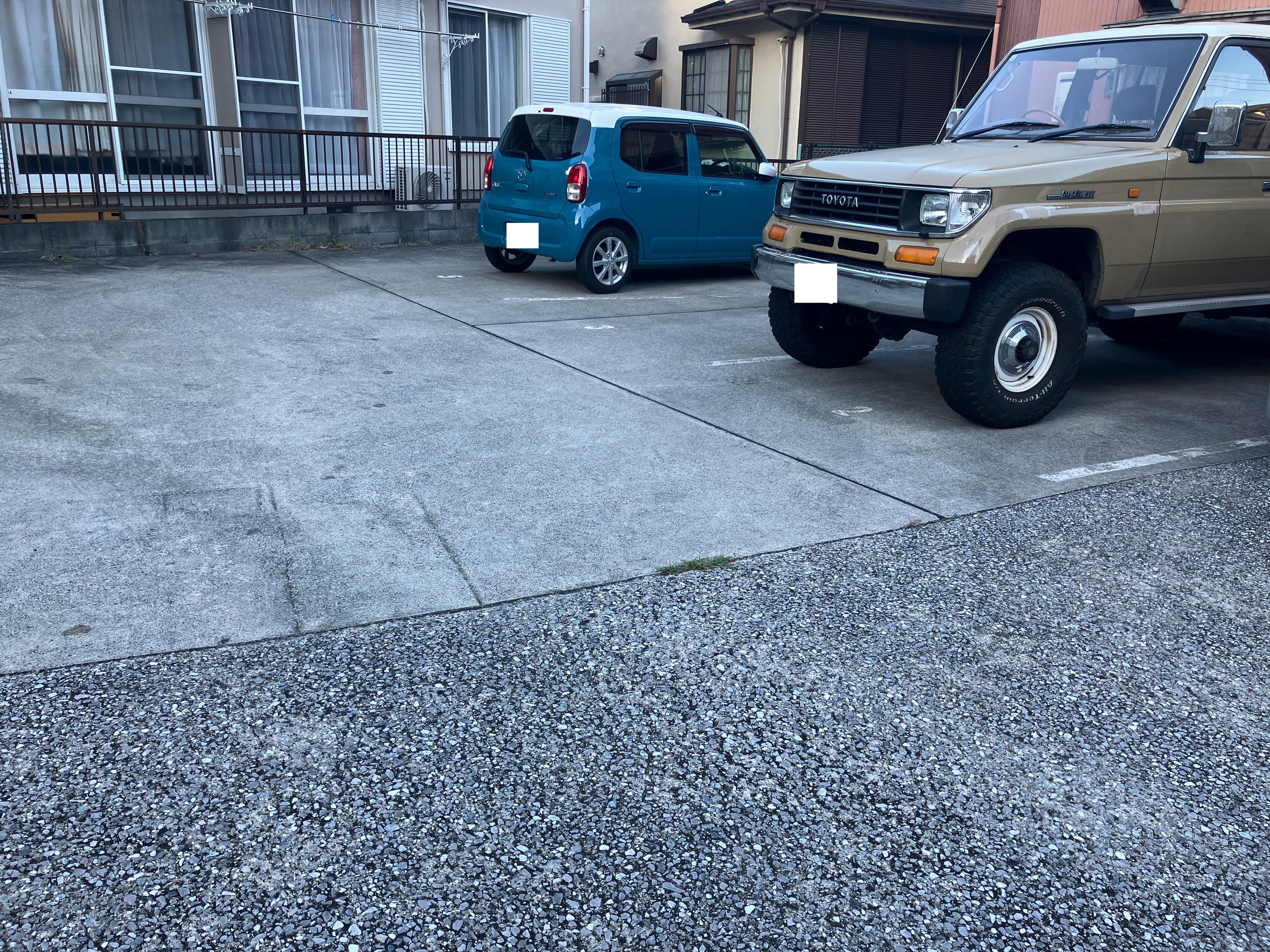 コーポ薫駐車場の外観・駐車場イメージ2枚目