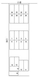 内田第一駐車場の駐車場