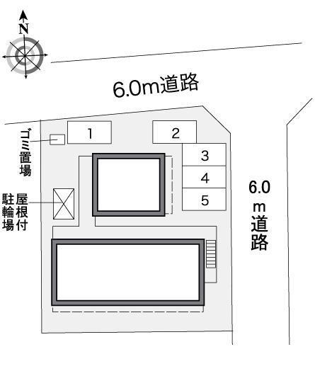 ルピーナ(36148)の駐車配置図