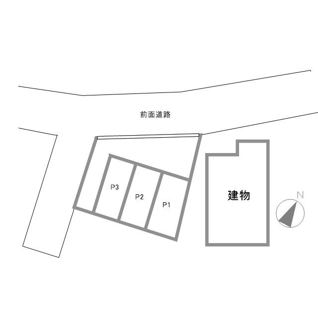 ﾁﾞｭｵ品川駐車場の駐車配置図