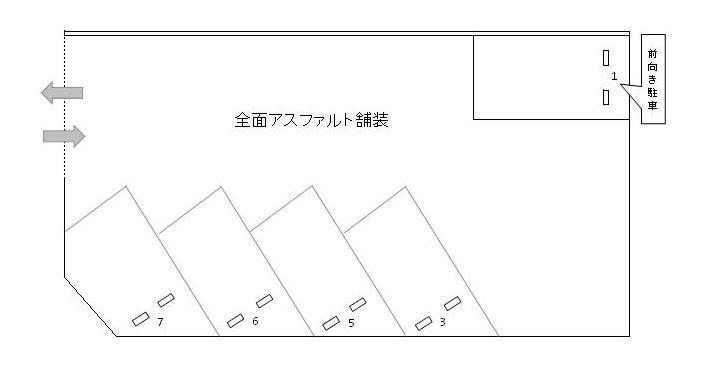 J-345の駐車配置図