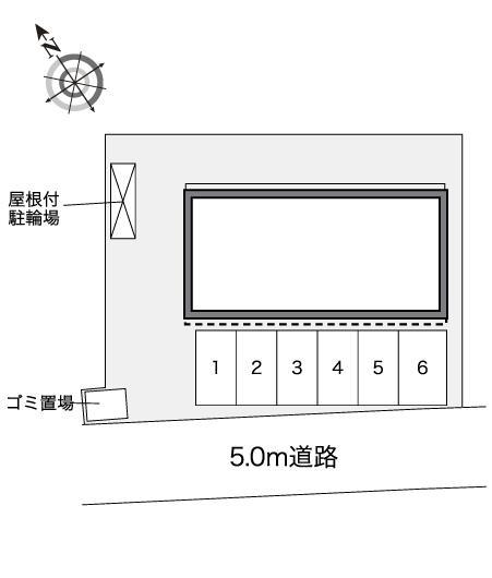 リバーセブン(41805)の駐車配置図