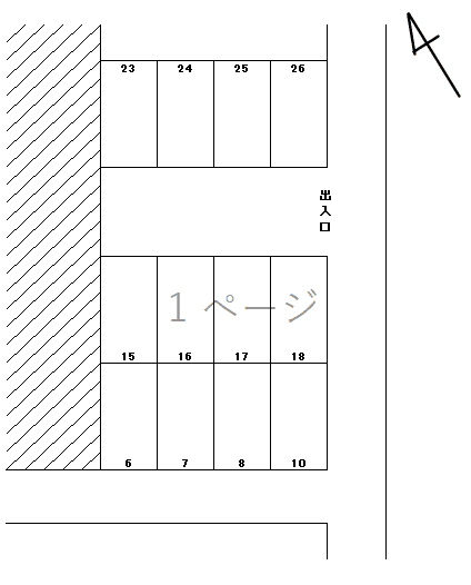 000021の駐車配置図