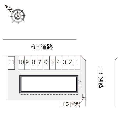 グレイス豊栄(16729)の駐車配置図