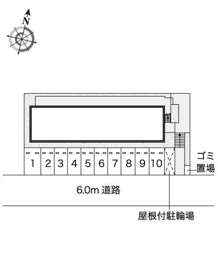 千世(52153)の駐車配置図