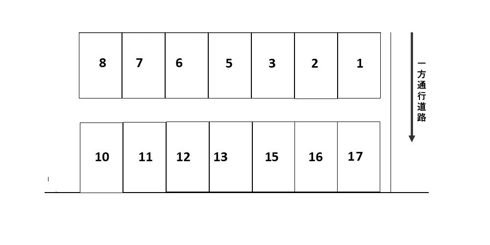 パーキングＶＯの駐車配置図