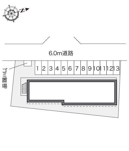 Ｍａｊｅｓｔｙ２２(22882)の駐車配置図
