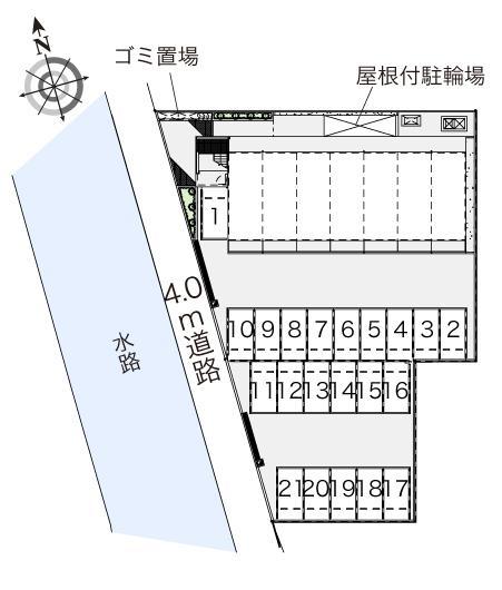 ルーチェ４(41520)の駐車配置図