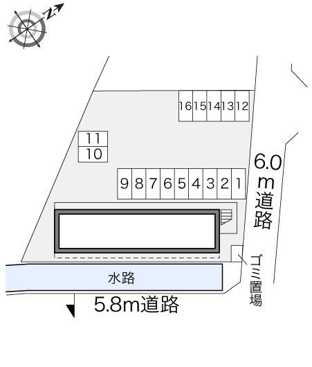 真幸(18128)の駐車配置図