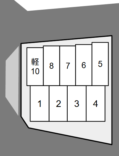 ＡＲＫ 清水の駐車配置図