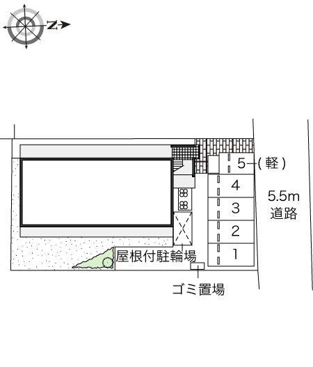 吉祥院(46394)の駐車配置図