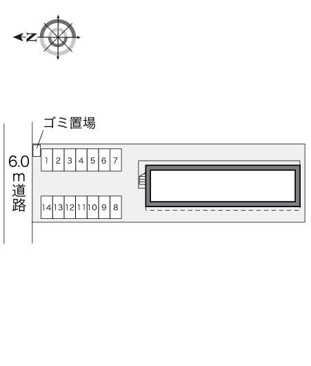 Ｔ．ヴィルヌーブⅡ(20847)の駐車配置図