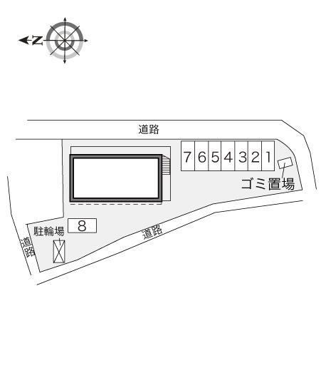 シーナ・アイ(24514)の駐車配置図