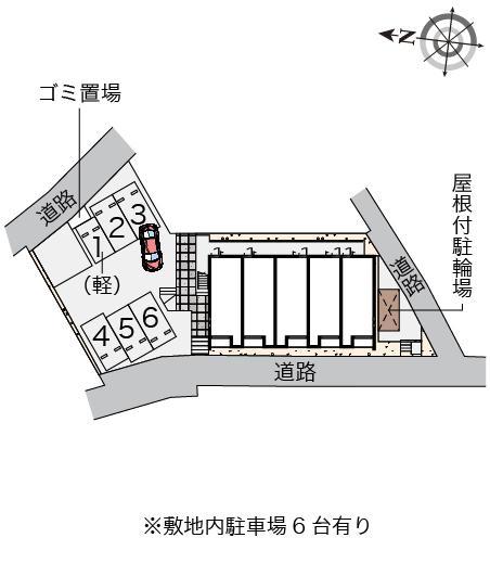 クレイノサンベル(58746)の駐車配置図