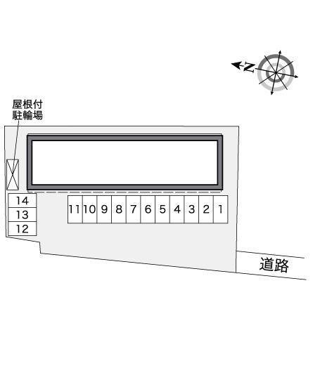 二池(38686)の駐車配置図