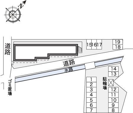 ＳａｉｌｉｎＧⅡ(23892)　敷地外駐車場の駐車配置図