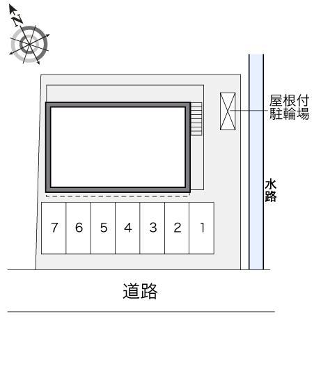 松(33249)の駐車配置図
