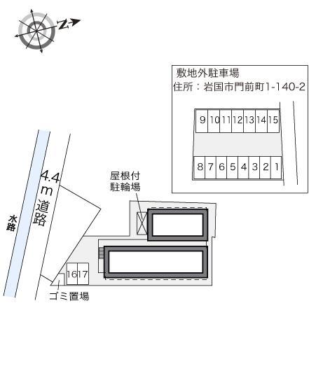 ＩＺＡＮＡＩ(29529)の駐車配置図