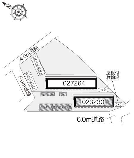 アセイタール(23230)の駐車配置図