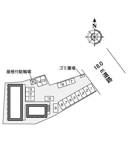 八甲田山(39660)の駐車配置図