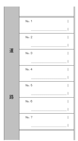 長町南一 小嶋駐車場の駐車配置図