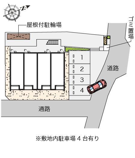 クレイノラ　エスペーロ(55923)の駐車配置図