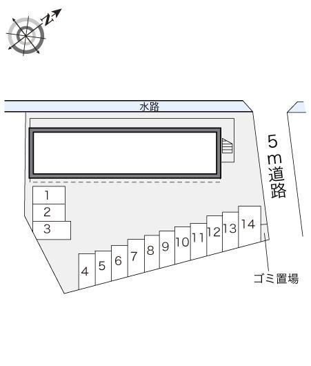 いしがみ(16146)の駐車配置図