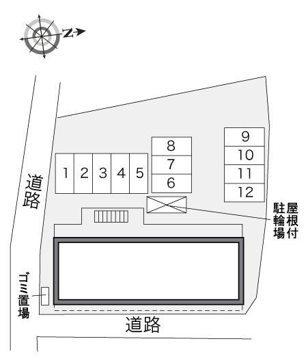 プレシャス(31124)の駐車配置図