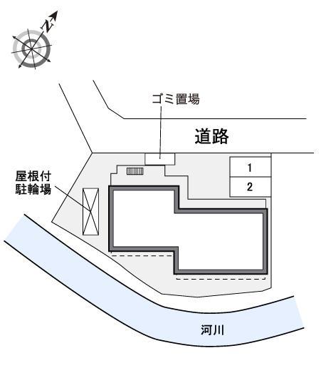 いずみ東海大前(40944)の駐車配置図