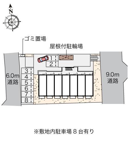 ミランダＭ・Ｉ(58498)の駐車配置図