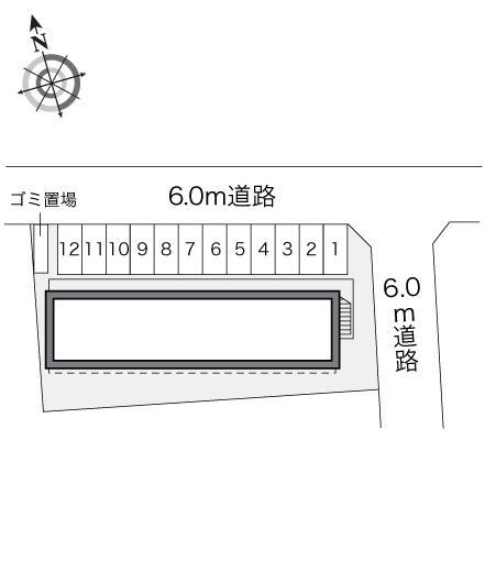 若葉(22454)の駐車配置図