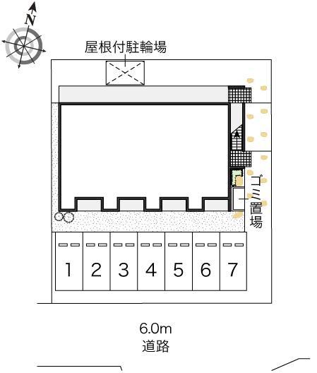 ブランジール森(46838)の駐車配置図