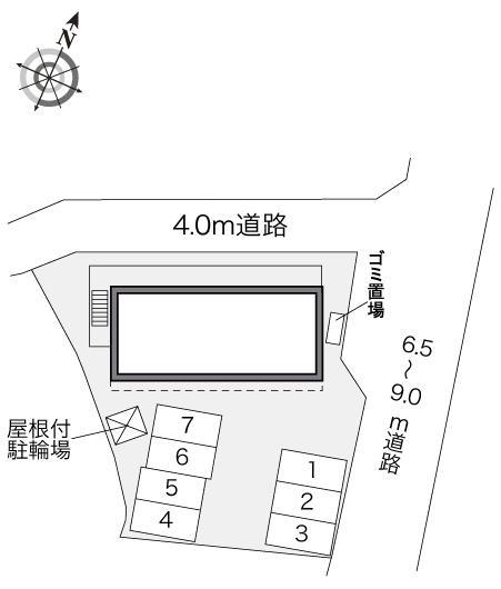 三神峯(31839)の駐車配置図
