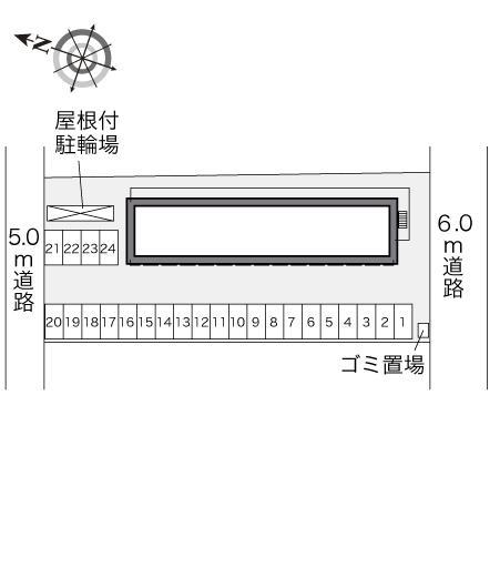 Ｓｔａｎｚａ(28125)の駐車配置図