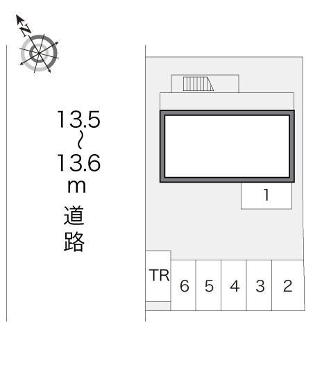 自治医大(13945)の駐車配置図