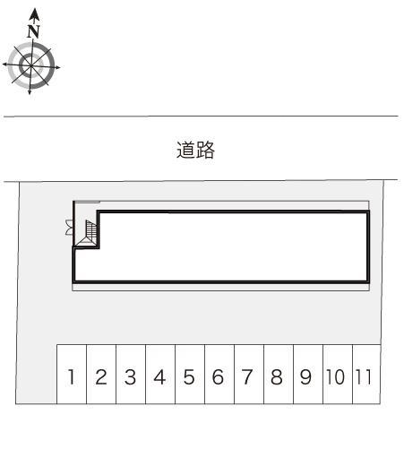 セントティアラ(11672)の駐車配置図
